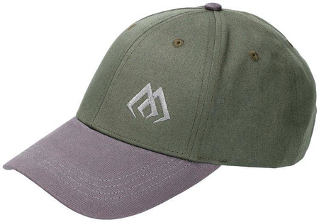 CZAPKA Z DASZKIEM MIKADO ZIELONA / SZARA UM-UB024GR/GY