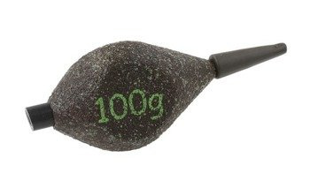 PŁASKI CIĘŻAREK CENTRYCZNY WYMIENNY (C.ZIELONY) - 120 g - op. 10szt MIKADO OMK-23G-120