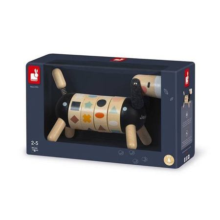 Drewniany sorter obrotowy Pies Sweet Cocoon, Janod