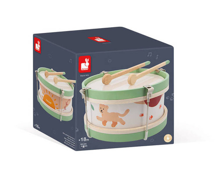 Drewniany bębenek Sunshine 18m+, Janod