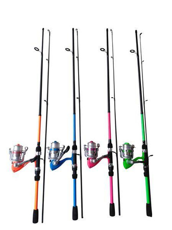 VIBE COMBO 6' 180CM 5-20G 2SEC 30FD 1BB 0.25MM 4 COLORS DAM (74526)