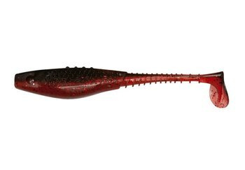 Ripper  Belly Fish PRO 4"/10cm 3szt./bag RED/BLACK black/red glitter     DRAGON CHE-BF40D-50-109