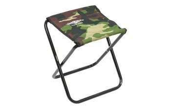 STOŁEK SKŁADANY (CAMOUFLAGE) (max w. 80 kg) (31x30x36cm) MIKADO IS11-109S-CA