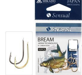 HACZYK NA LESZCZA SENSUAL - BREAM Nr 6 G - torebka 10szt. MIKADO HS9307-6G