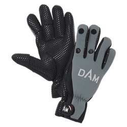 NEOPRENE FIGHTER GLOVE L BLACK/GREY DAM (76515)