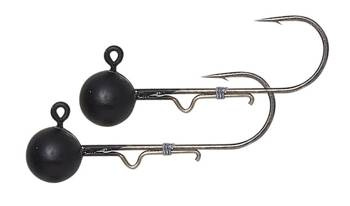TUNGSTEN BALL JIGHEAD #4/0 10.6G MATT BLACK 2PCS Savage Gear (82296)