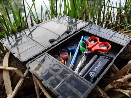 PUDEŁKO KARPIOWE NA AKCESORIA SYSTEM RIG BOX - op.1szt MIKADO AMC-016