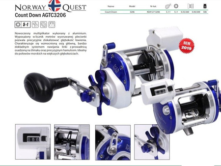 KOŁOWROTEK - NORWAY QUEST COUNTDOWN 3206 MIKADO KDA127-3206