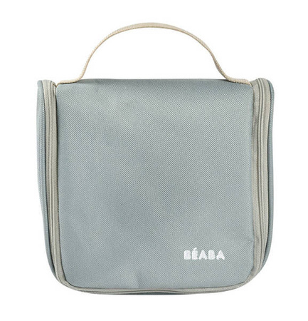 Beaba Kosmetyczka z 9 akcesoriami do pielęgnacji niemowląt Sage green