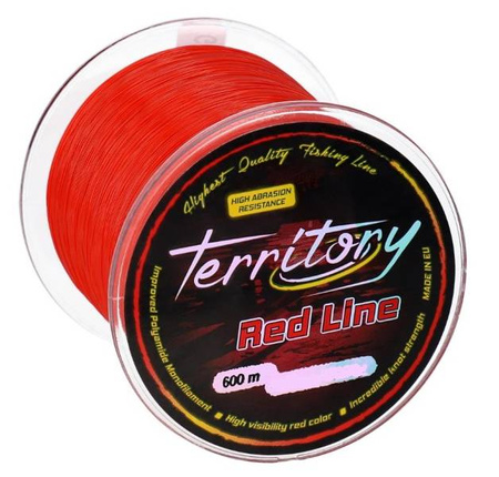 ŻYŁKA TERRITORY RED LINE 0.22mm\6.40kg\600m - 1szp. MIKADO ZTR6-022