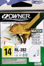 (R) HACZYKI OWNER RL282 SODE 16+PRZYPON 0,10 1X10SZT HO-RL28216