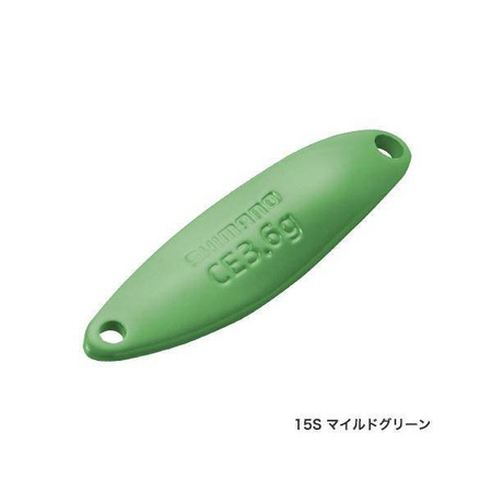 Cardiff Slim Swimmer CE Premium 3,6g 33mm Mild Green Shimano (5VTRS36N15)