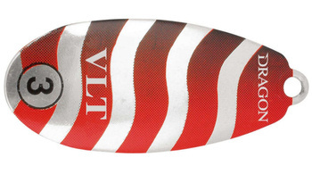 Błystka obrotowa   VLT-CLASSIC srebrno-czerwony/czarny nr 2     DRAGON DDK-14-01-002