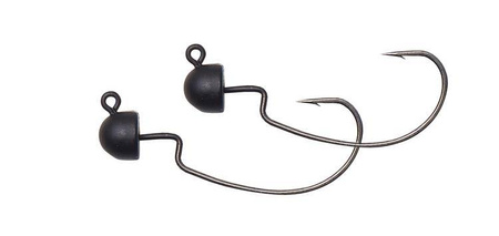 TUNGSTEN EWG NED HEAD #1/0 2.7G MATT BLACK 2PCS Savage Gear (82306)