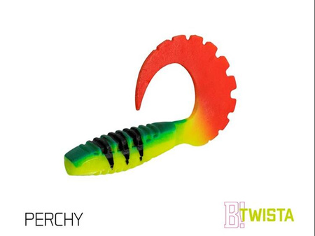 Sztuczna przynęta/guma Delphin TWISTA UVs / 5szt 8cm/BERRY Delphin (101003845)