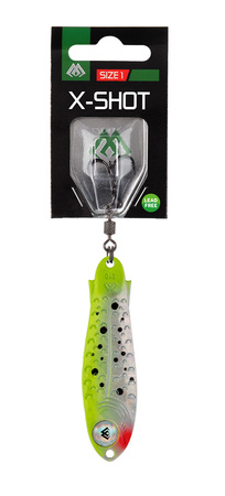 BŁYSTKA WAHADŁOWA - X-SHOT 360 nr 1/21g /2 - op.1szt. MIKADO PMB-WXSH-21-2