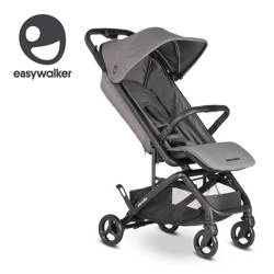 Easywalker Miley² Kompaktowy wózek spacerowy z torbą transportową Marble Grey