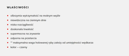 Żyłka Siluro Monster 0.50mm, 250m, czarna Robinson 55-BM-250