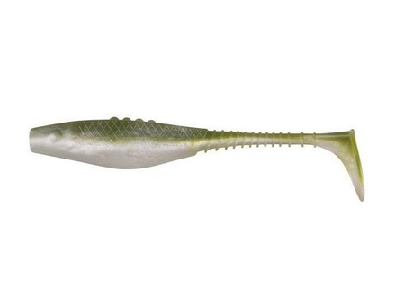Ripper Belly Fish PRO - GREEN SKUNK 2.5"/6cm 5szt./bag PEARL/OLIVE GREEN BOX DRAGON CHE-BF25D-01-200