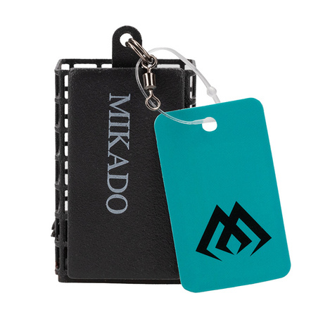 KOSZYCZEK ZANĘTOWY - KWADRATOWY Z DENKIEM - 180g - (30x30x55mm) - op.1szt. MIKADO AMKZ-21-180