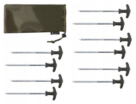 SZPILKI NAMIOTOWE - DŁUGIE 30cm - op.10szt. MIKADO AMC-038-30