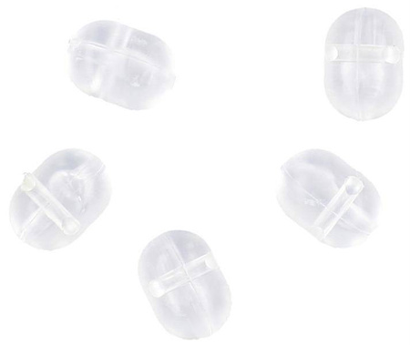 PERŁA SZYBKOZŁĄCZKA CL - 7X10mm - op.10szt MIKADO AM-SUR-SZ02-7-CL