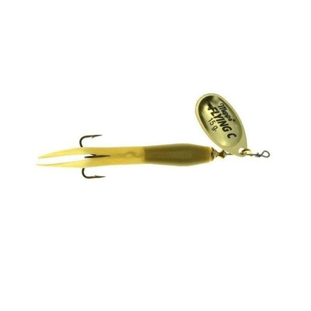 Mepps AGLIA FLYING złota / naturalna 10g