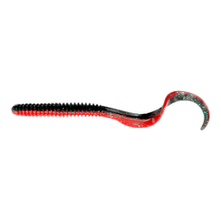 RIB WORM 10.5CM 5G RED N BLACK 8PCS Savage Gear (74013)