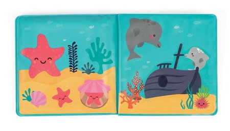 Magiczna książeczka do kąpieli Pod wodą 10 m+, Janod