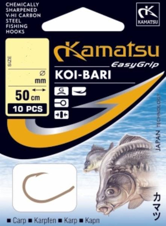 GOTOWE PRZYPONY 50 KOI BARI KARP HACZYK nr.1 KAMATSU 522200101