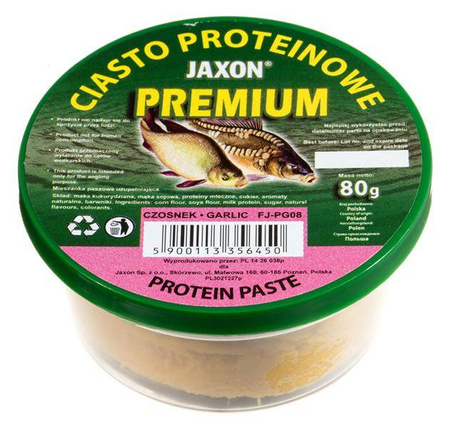 CIASTO PROTEINOWE CZOSNEK 80G JAXON FJ-PG08