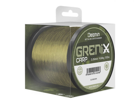 Delphin GRENIX Carp / zielony 0,309mm 6,55kg 500m Delphin (101004416)