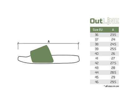 Klapki Delphin OutLINE CARP 38 Delphin (101004794)
