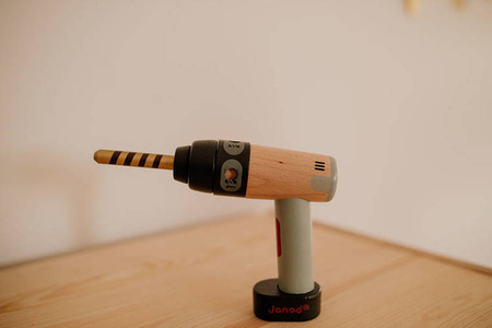 Drewniana wiertarko-wkrętarka Brico'kids, Janod