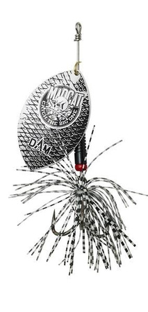 MADCAT BIG BLADE SPINNER 55G / PEARL WHITE DAM 65839