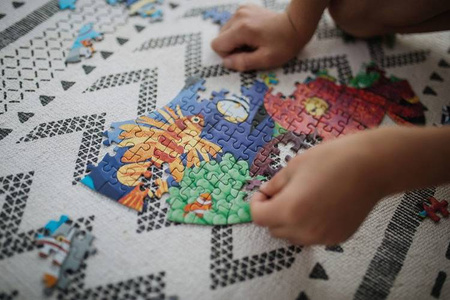 Mudpuppy Puzzle konturowe wieloryb Życie oceanu 300 elementów 7+