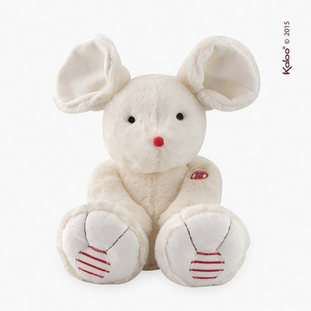 Kaloo Myszka kość słoniowa duża 38 cm kolekcja Rouge