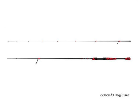 WĘDKA SPINNING RedCODE 213cm/2-7g Delphin (101002498)