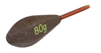 CIĘŻAREK - INLINE DALEKIEGO ZASIĘGU - 100g - CIEMNO ZIELONY - op.10szt. MIKADO OMK-53G-100