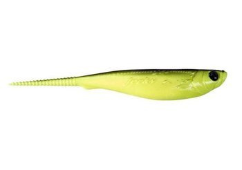 Jerkbait  JERKY 5"/12,5cm 5 szt./bag SUPER YELLOW/BLACK  red tail    DRAGON CHS-JK50S-41-160