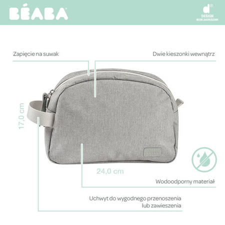 Beaba Kosmetyczka podróżna Heather Grey