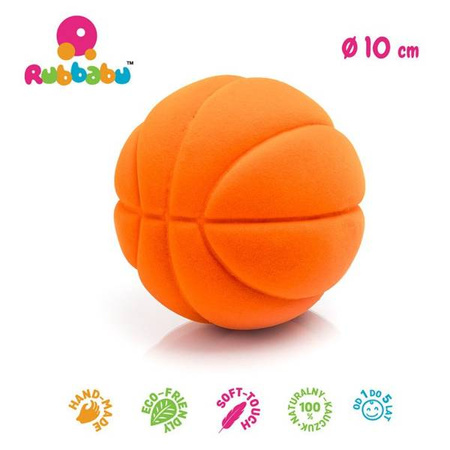 Rubbabu Zestaw 6 sensorycznych piłek sportowych (opakowanie zbiorcze 6 szt.)