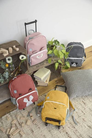 Lassig Plecak na kółkach z odczepianym stelażem 2w1 About Friends Szynszyla  