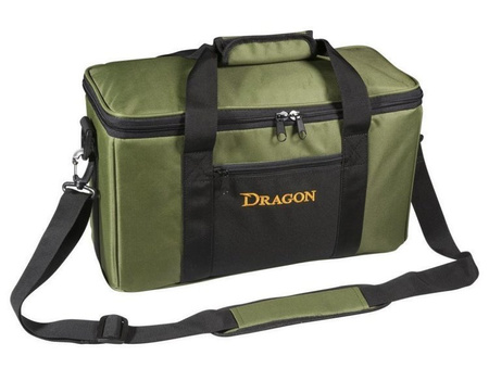 Wędkarska torba karpiowa z coolerem na dipy i kulki DRAGON CHR-97-09-021