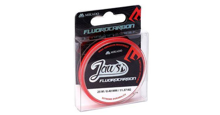 ŻYŁKA FLUOROCARBON JAWS 0.40mm/11.37kg/25m MIKADO ZFLJ01-040-25