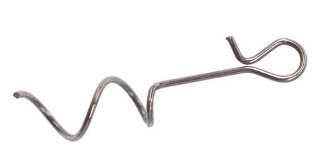 WKRĘT - Z KLIPSEM DO HACZYKA OFFSETOWEGO JAWS SPIRAL SNAP XS - 10mm - op.8szt. MIKADO HDJ-15-XS