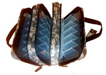 Torba Camo na przynęty spinningowe 30x14x18cm Robinson 73-CM-S01