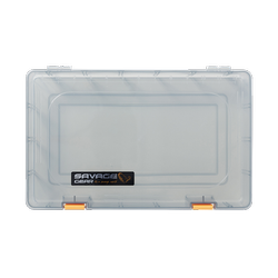 LUREBOX 6C DEEP SMOKE 36X22.5X8CM 5PCS CASSETTE Savage Gear (74220)