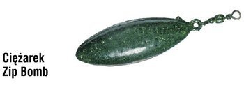 CIĘŻAREK ZIP BOMB ZIELONY CAMOU 50g OP.2SZT PRO CARP KONGER 665003050