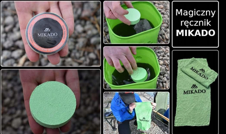 MAGICZNY RĘCZNIK NA RYBY MIKADO - op.1szt. AM-UNI-001